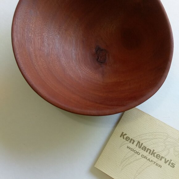 Hand Crafted Other - Australian Hand Turned Red Gum Bowl